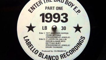 DJ Massive – Drum Thunder (Enter The Bad Boy EP)