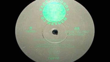 DJ Mayhem – Let Me Tell You Something (FACE102)