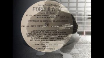 FORMULA 7 – JODI’S THEME/MANIFESTATION? – QUAYSIDE RECORDS – 1993 – CAT QUAY 04