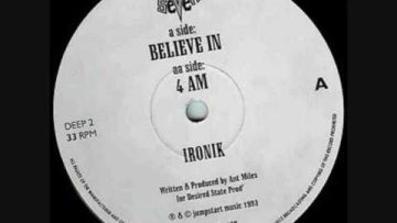 Ant Miles (Ironik) – Believe In (Original Mix)