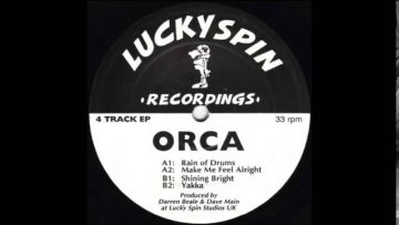 Orca – B1. Shining Bright (Lucky Spin Recordings – ORCA4) 1993
