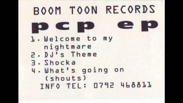 Demo and Poet – Welcome To My Nightmare (Boom Toon Records)