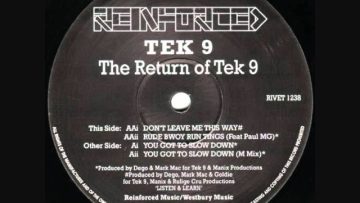 Tek 9 – You Got To Slow Down (M Mix)