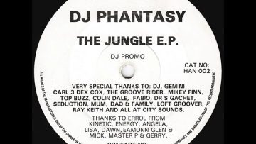 DJ Phantasy – Hash and Some Sensi – The Jungle EP – 1991