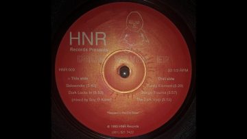 CHRIS ENERGY – BONGO TRAUMA – DRUM WAVES EP – 1993 – HNR009