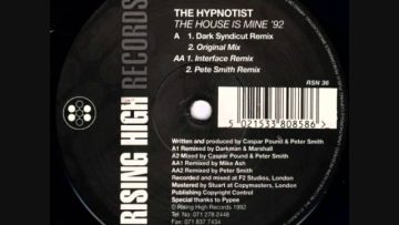The Hypnotist The House Is Mine Dark Syndicut Remix